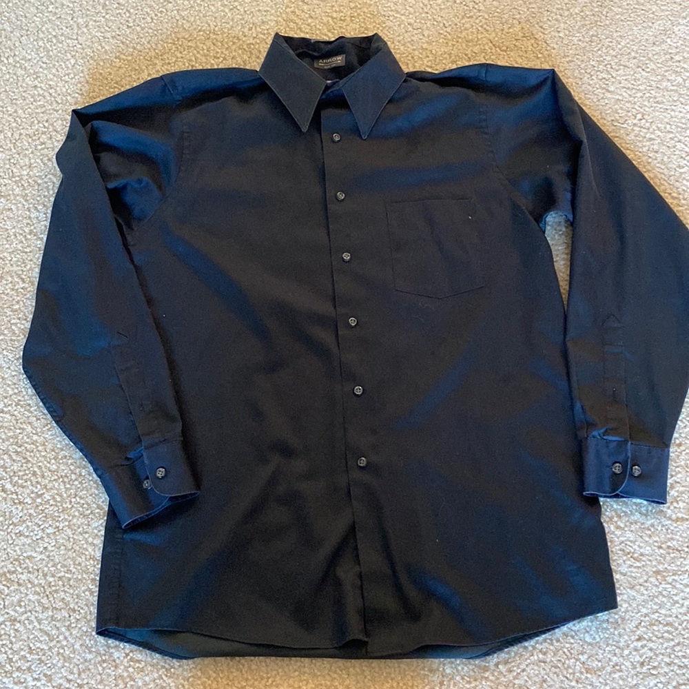 Arrow shirt, black - Picture 1 of 5